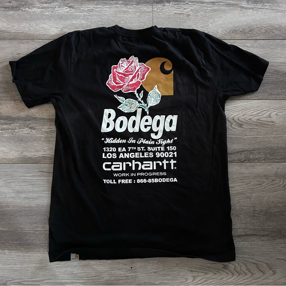 Bodega x Carhartt WIP Rose Tee XL